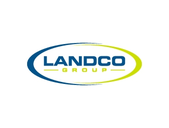 Landco Group logo design by wongndeso