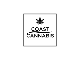 Coast Cannabis  logo design by oke2angconcept