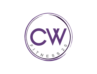 CW Fitness 20 logo design by Jhonb