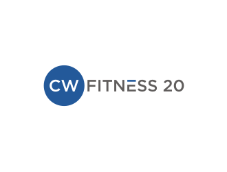 CW Fitness 20 logo design by asyqh