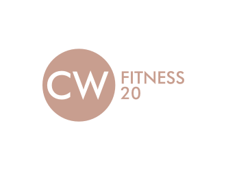 CW Fitness 20 logo design by blessings