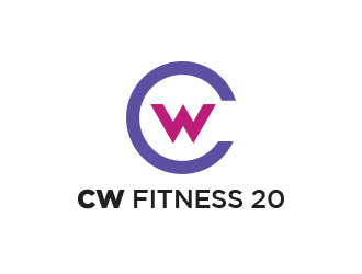 CW Fitness 20 logo design by yippiyproject