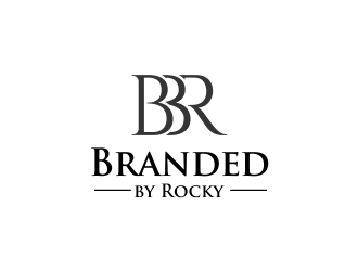 Branded by Rocky logo design by Girly
