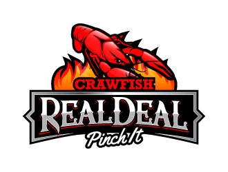 Real Deal Crawfish logo design by daywalker