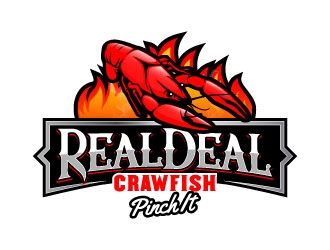 Real Deal Crawfish logo design by daywalker