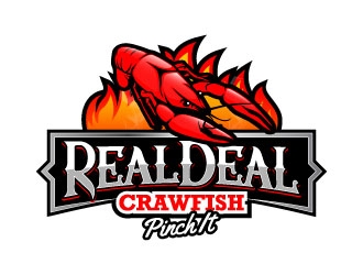 Real Deal Crawfish logo design by daywalker