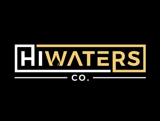 HiWaters co. logo design by gilkkj