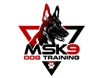 MSK9 Dog Training logo design by aRBy