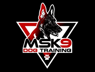MSK9 Dog Training logo design by aRBy