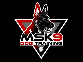 MSK9 Dog Training logo design by aRBy