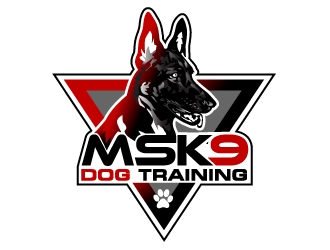 MSK9 Dog Training logo design by aRBy