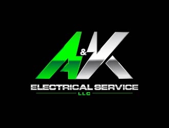 A&K Electrical Service, LLC. logo design by usef44