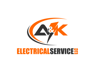 A&K Electrical Service, LLC. logo design by zonpipo1