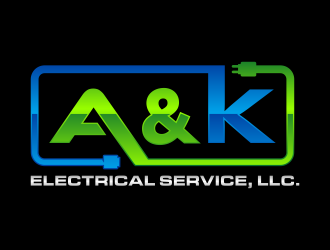 A&K Electrical Service, LLC. logo design by hidro