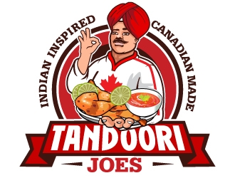Tandoori Joes     Indian inspired. Canadian made. logo design by SDLOGO