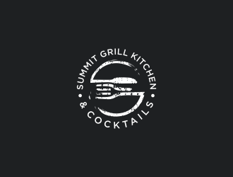 Summit Grill Kitchen &amp; Cocktails  logo design by funsdesigns