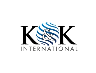 K&K International logo design by Aslam
