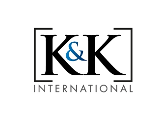K&K International logo design by Aslam