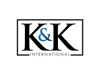 K&K International logo design by Aslam