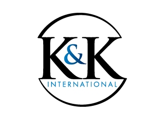 K&K International logo design by Aslam