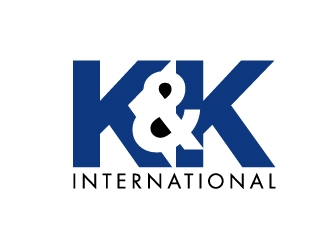 K&K International logo design by Aslam