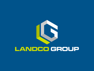 Landco Group logo design by pakNton