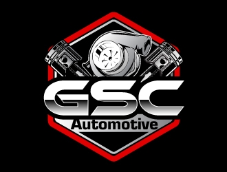 GSC Automotive logo design by AamirKhan
