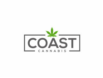 Coast Cannabis  logo design by kimora