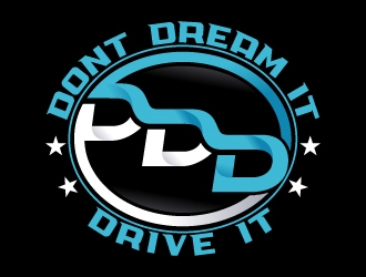 Don’t Dream It Drive It logo design by dasigns