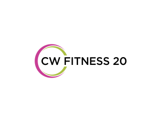 CW Fitness 20 logo design by oke2angconcept