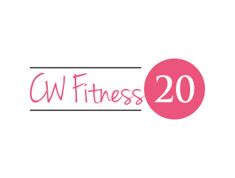 CW Fitness 20 logo design by Purwoko21