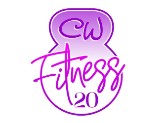 CW Fitness 20 logo design by aura