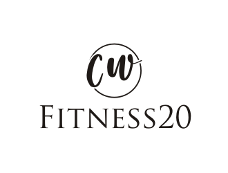 CW Fitness 20 logo design by wa_2