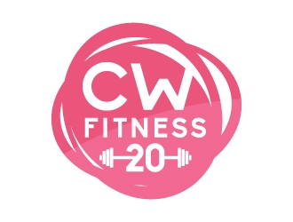 CW Fitness 20 logo design by akilis13