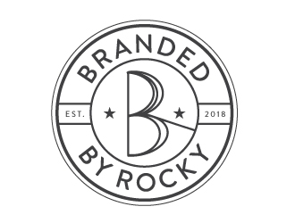 Branded by Rocky logo design by akilis13