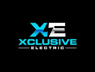Xclusive Electric logo design by wongndeso