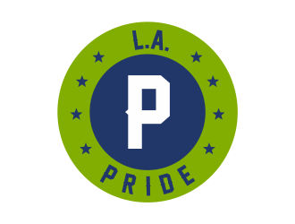L.A. Pride logo design by Girly