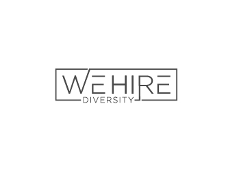 WeHireDiversity.com logo design by my!dea