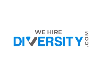 WeHireDiversity.com logo design by MonkDesign