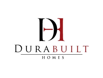 Durabuilt Homes logo design by REDCROW