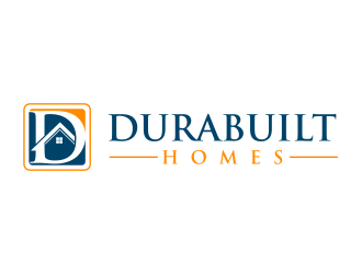 Durabuilt Homes logo design by Mahrein