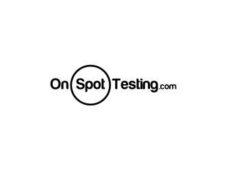 On Spot Testing .com logo design by hopee