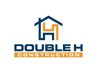 Double H Construction logo design by jaize