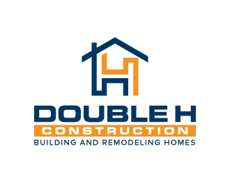 Double H Construction logo design by jaize