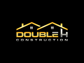 Double H Construction logo design by RIANW