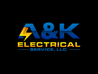A&K Electrical Service, LLC. logo design by lexipej