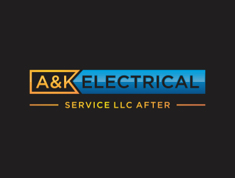 A&K Electrical Service, LLC. logo design by andayani*