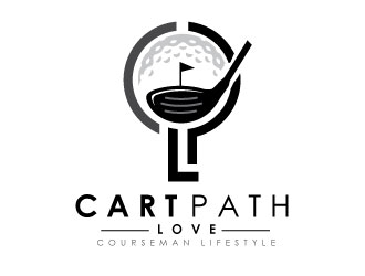 Cart Path Love (Courseman Lifestyle) logo design by REDCROW