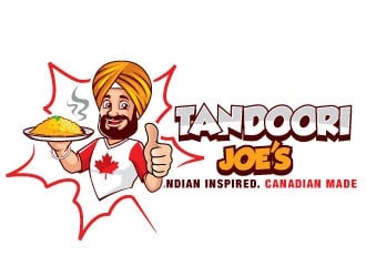 Tandoori Joes     Indian inspired. Canadian made. logo design by invento