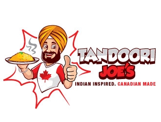 Tandoori Joes     Indian inspired. Canadian made. logo design by invento